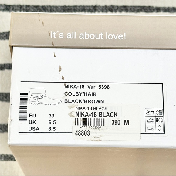 REGARDE LE CIEL NIKA-18 Furry Cuff Winter Booties - Picture 8 of 12